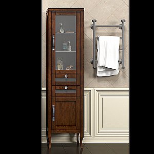 Пенал Опадирис Мираж 45 светлый орех для ванной в интернет-магазине сантехники Sanbest