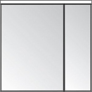 Зеркальный шкаф Акватон Брук 80 купить в интернет-магазине сантехники Sanbest