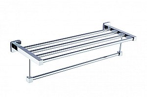 Полка CeramaLux Quadro 61910 хром купить в интернет-магазине сантехники Sanbest