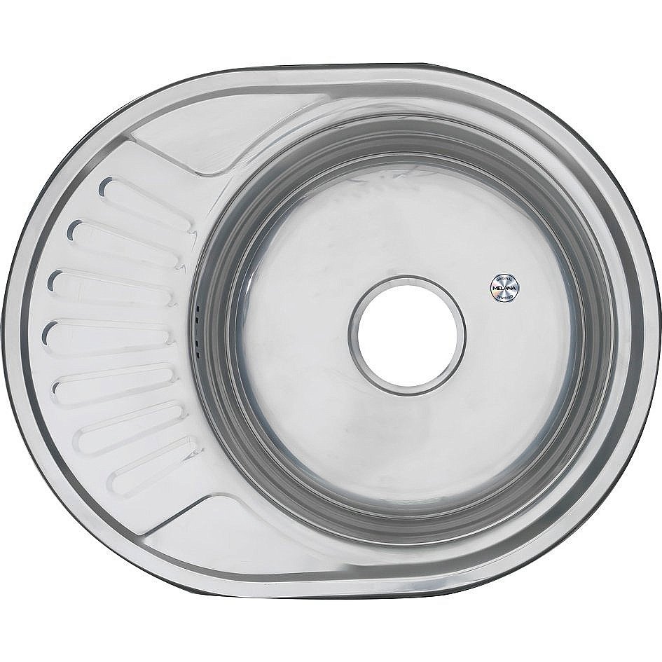 Мойка кухонная с сифоном Melana 125 ta (*12) купить в интернет-магазине сантехники Sanbest