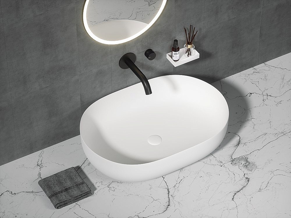 Раковина Boheme Monaco 50 879-50 белая купить в интернет-магазине Sanbest