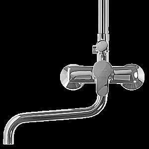 Душевая система Elghansa 2306683-2C (Set-34) хром купить в интернет-магазине сантехники Sanbest