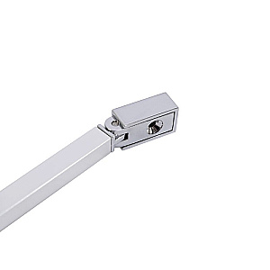 Шторка для ванны Cezares LIBERTA 90 V-1-TB-90/155-C-Cr стекло прозрачное/профиль хром купить в интернет-магазине Sanbest
