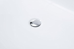 Ванна акриловая Grossman Classic GR-2503MB 170х87 белая, черная матовая купить в интернет-магазине Sanbest