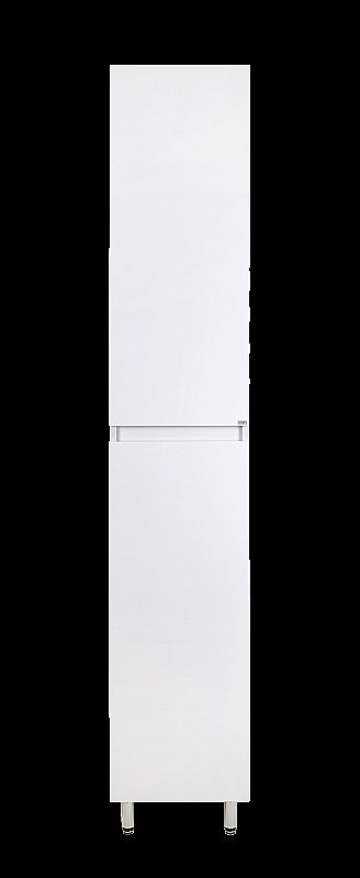 Пенал напольный Misty Фостер 35 белый для ванной в интернет-магазине сантехники Sanbest