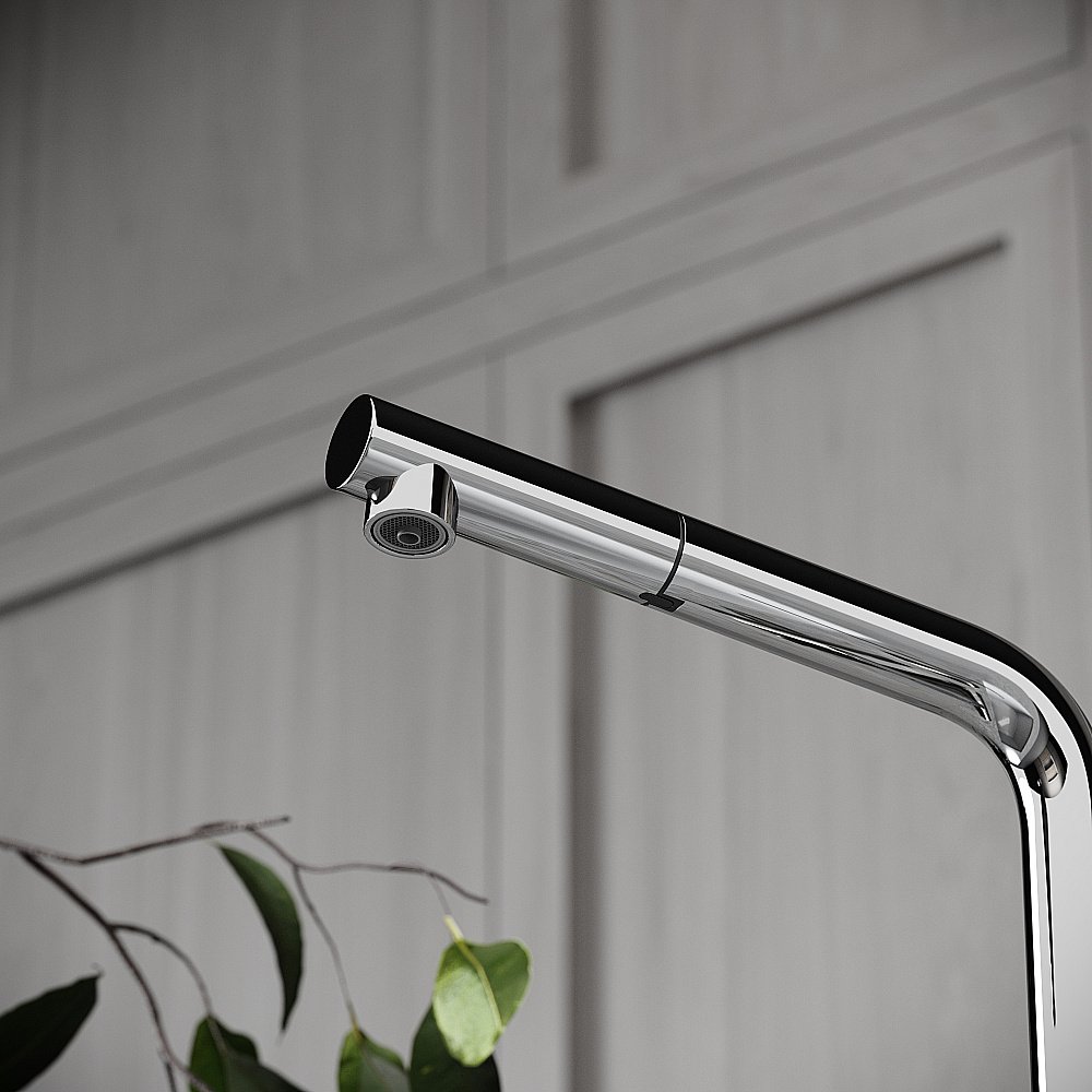 Смеситель для кухни Sancos Spin SC4015CH хром купить в интернет-магазине сантехники Sanbest