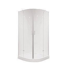 Душевой уголок Niagara Nova, NG-6616-08, 100х100 см, распашные двери, прозрачный купить в интернет-магазине Sanbest