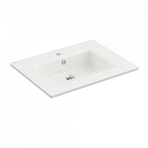 Раковина Berges Ego 61,5 182004 белая купить в интернет-магазине Sanbest