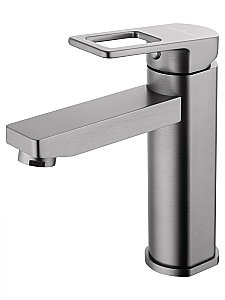 Смеситель для раковины WONZON & WOGHAND FRAME, Темный графит (WW-88139010-BGM) купить в интернет-магазине сантехники Sanbest