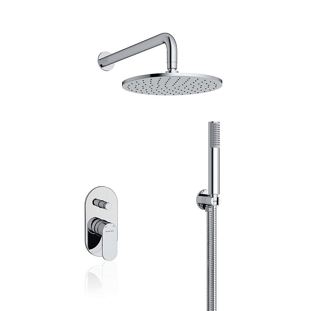 Душевая система Koller Pool Round Arc RASC0450 хром купить в интернет-магазине сантехники Sanbest