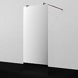 Душевое ограждение WasserKRAFT Vechte 60W39RG-MR 90 фиксатор розовое золото/стекло зеркальное купить в интернет-магазине Sanbest