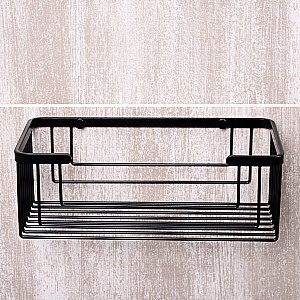 Полка WasserKRAFT Kammel К-711 черная купить в интернет-магазине сантехники Sanbest