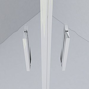 Душевой уголок Vincea Garda VSS-1G8011CL 110x80 стекло прозрачное/профиль хром купить в интернет-магазине Sanbest