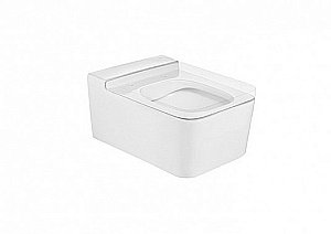 Унитаз подвесной Roca Inspira SQUARE 346537000 безободковый купить в интернет-магазине Sanbest