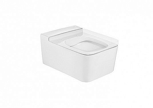 Унитаз подвесной Roca Inspira SQUARE 346537000 безободковый купить в интернет-магазине Sanbest