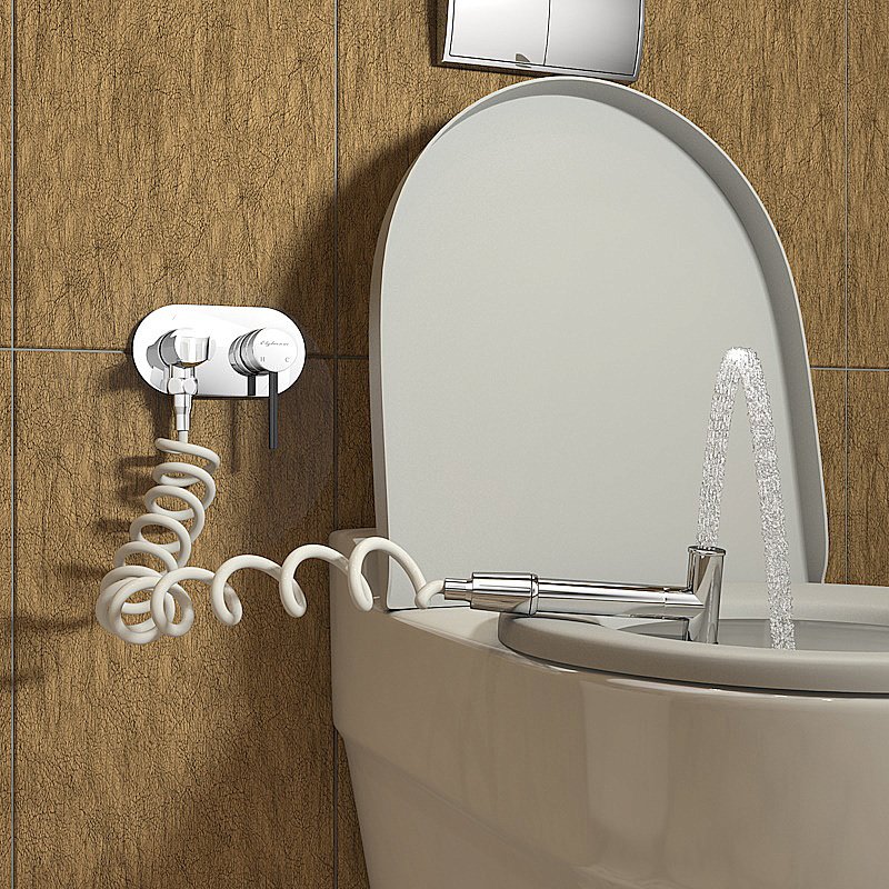 Гигиенический душ Elghansa 12R0827B (Set-53) хром купить в интернет-магазине сантехники Sanbest