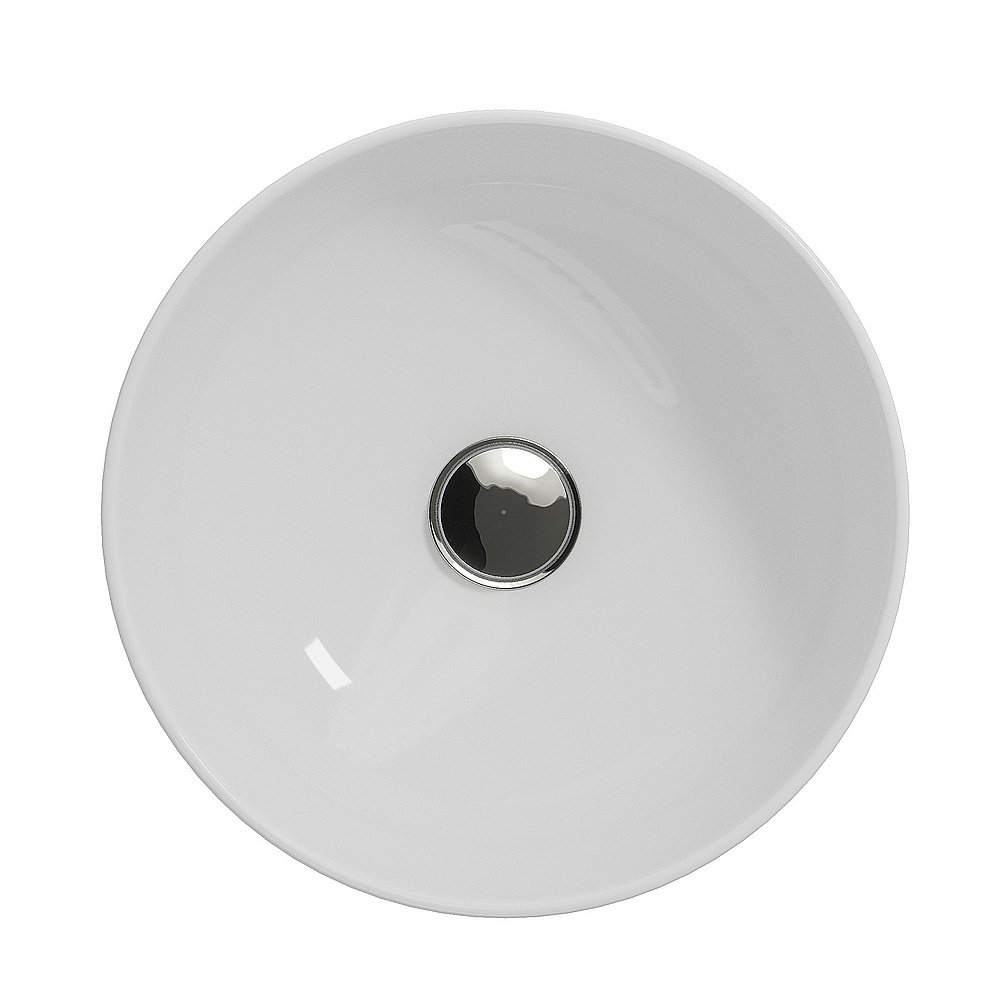 Раковина накладная Cersanit MODUO 40 63569 белая купить в интернет-магазине Sanbest