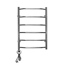 Полотенцесушитель электрический Domoterm Лаура П6 600x800 EL хром левый купить в интернет-магазине сантехники Sanbest