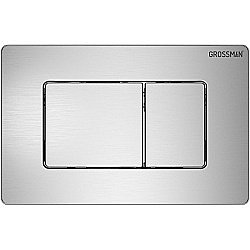 Кнопка для инсталляции Grossman Classic 700.K31.04.12M.12M хром сатиновый купить в интернет-магазине сантехники Sanbest