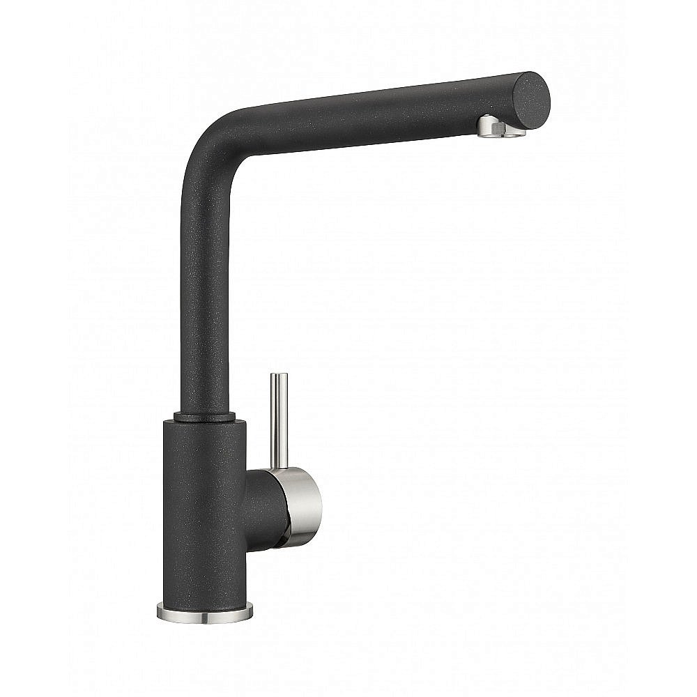 Смеситель для кухни Milacio Ultra MCU.555.MB черный/хром купить в интернет-магазине сантехники Sanbest