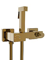 Гигиенический душ со смесителем WeltWasser HIGI Q02 BR бронза купить в интернет-магазине сантехники Sanbest