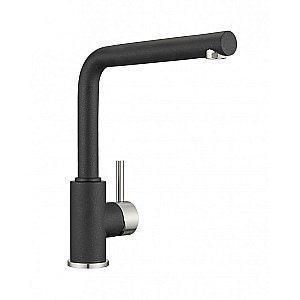 Смеситель для кухни Milacio Ultra MCU.555.MB черный/хром купить в интернет-магазине сантехники Sanbest