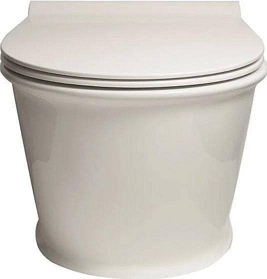 Унитаз подвесной SantiLine SL-5009 безободковый, с крышкой микролифт купить в интернет-магазине Sanbest