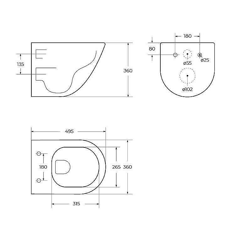 Унитаз подвесной BelBagno AMANDA безободковый, с крышкой микролифт купить в интернет-магазине Sanbest
