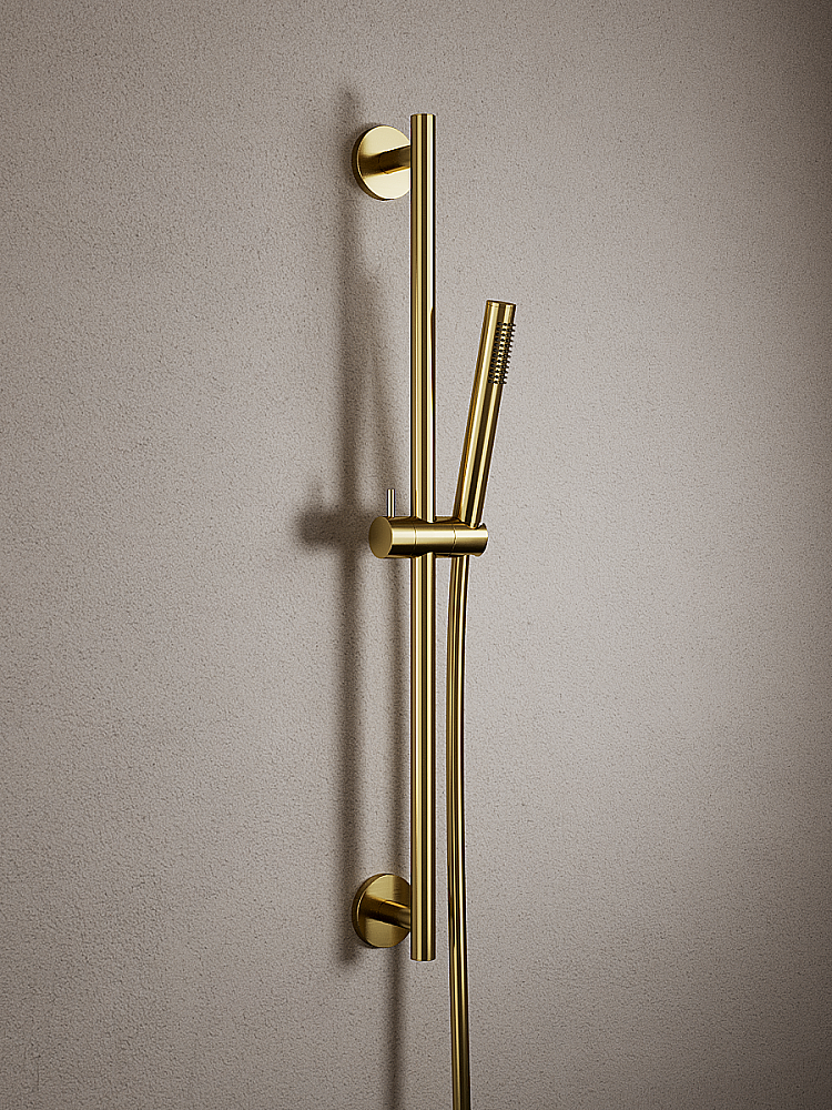 Душшевая штанга Sancos SC9035BG золото брашированное купить в интернет-магазине сантехники Sanbest