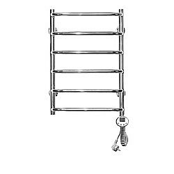 Полотенцесушитель электрический Domoterm Стефано П6 400x600 E хром купить в интернет-магазине сантехники Sanbest