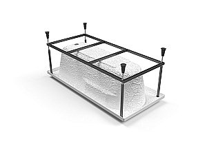 Ванна акриловая Cersanit SANTANA 63349 150x70 купить в интернет-магазине Sanbest