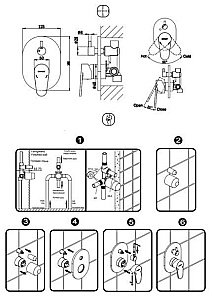 Смеситель для душа Bravat ELER FB848238CP-2-RUS купить в интернет-магазине сантехники Sanbest