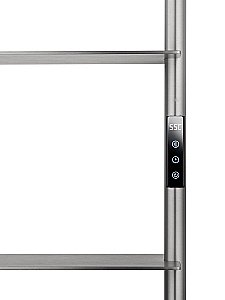 Полотенцесушитель электрический WONZON & WOGHAND DÜSSELDORF, Брашированный никель (WW-A205-BR) купить в интернет-магазине сантехники Sanbest