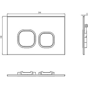Унитаз подвесной WeltWasser BAMBERG 460+BAARBACH 004 GL-WT+BAMBERG WT белый глянцевый, безободковый, с крышкой микролифт, с инсталляцией и белой кнопкой купить в интернет-магазине Sanbest