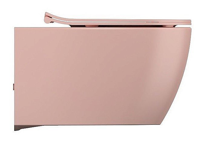 Унитаз подвесной Isvea Sentimenti Neo 10AR02010SV-2S лососевый матовый, безободковый купить в интернет-магазине Sanbest