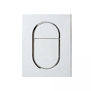 Кнопка смыва для инсталляции пневматическая WONZON & WOGHAND, Хром (WW-IB257-CR) купить в интернет-магазине сантехники Sanbest