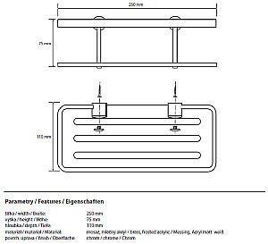 Мыльница Bemeta Cytro 146208406 купить в интернет-магазине сантехники Sanbest
