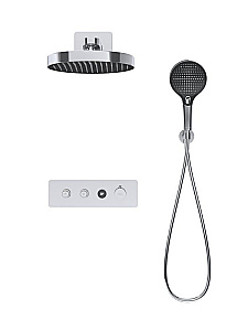 Душевая система Cezares RAIN2 SET-T-01 хром купить в интернет-магазине сантехники Sanbest