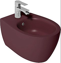 Биде подвесное ISVEA Sentimenti Neo 10AR41010SV-2R бордовый матовый купить в интернет-магазине Sanbest