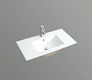 Раковина Ceramalux N 91 9090E белая купить в интернет-магазине Sanbest