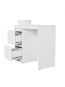 Тумба с раковиной Orange Sistema STM-100TUW+RA для ванной в интернет-магазине Sanbest