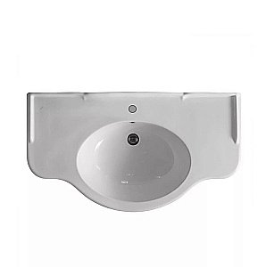 Раковина Globo Paestum 110 PA022.BI*1 белая купить в интернет-магазине Sanbest