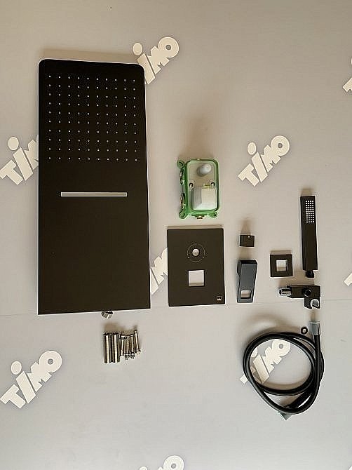 Душевая система Timo Briana SX-7139/03SM черная матовая купить в интернет-магазине сантехники Sanbest