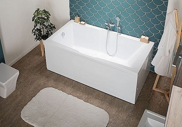 Акриловая ванна Aquanet Vega 190x100 205556 с к/с купить в интернет-магазине Sanbest