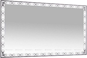 Зеркало LED De Aqua ТРЕНД 205771 140x75 в ванную от интернет-магазине сантехники Sanbest