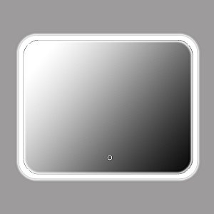 Зеркало Loranto Скай CS00098014 80х60 сенсорный выключатель в ванную от интернет-магазине сантехники Sanbest