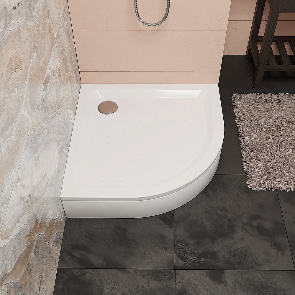 Душевой поддон RGW Acryl STYLE PL 16180499-11 90х90 белый купить в интернет-магазине Sanbest