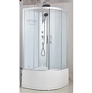 Душевая кабина Timo Imwei 90х90 XS-90CS стекло прозрачное/профиль серебро купить в интернет-магазине Sanbest