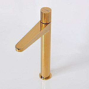 Смеситель для раковины WasserKRAFT Ems 7600 7603H золото купить в интернет-магазине сантехники Sanbest