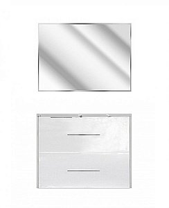 Тумба с раковиной Эстет Vegas 80 для ванной в интернет-магазине Sanbest